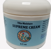 Supreme cream jar with label